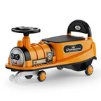 Train Style Auto Baby Walker - Orange