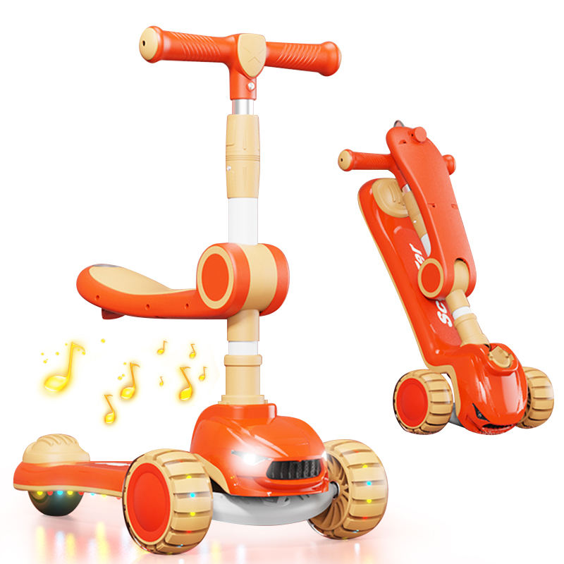 3-Wheel Foldable Scooty