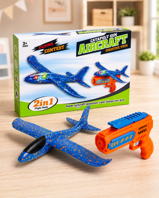 Catapult Gun Aircraft Toy