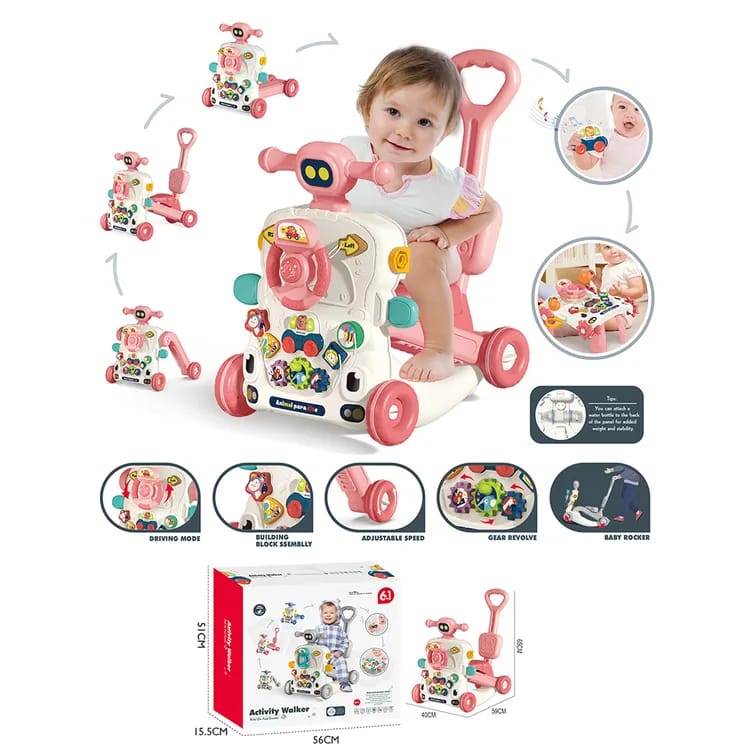 Baby Walker 6-in-1
