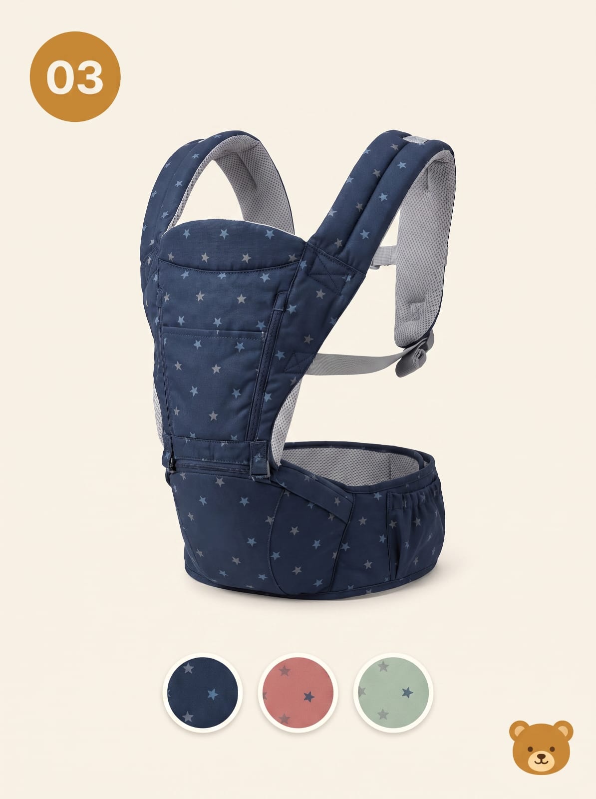 Baby Carrier Front & Back
