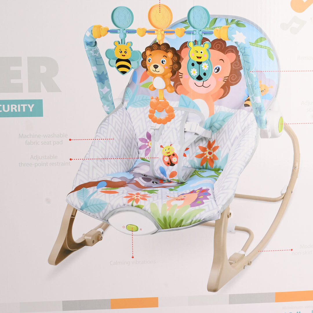 Infant Toddler Rocker (with Music & Vibrations)